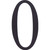 Atlas TRN0-BL: 6" Traditionalist House Number Zero - Matte Black Atlas TRN0-BL: 6" Traditionalist House Number Zero - Matte Black