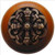 Notting Hill NHW-776C-AB: Chateau Cabinet Knob - Cherry/Antique Brass