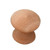 Richelieu BP02038150: 1-1/2" Round Cabinet Knob - Unfinished Maple