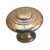 Richelieu 2448730163: 1.2" Provencal Cabinet Knob - Oxidized Brass