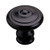 Richelieu 260735900: 1-3/8" Rustic Forged Iron Cabinet Knob - Matte Black