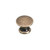 Richelieu 2445913BB: 1/2" Povera Round Cabinet Knob - Burnished Brass