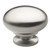 Richelieu BP5923195: 1-1/4" Rockaway Cabinet Knob - Brushed Nickel