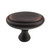 Richelieu BP79040BORB: 1-9/16" Candiac Cabinet Knob - Brushed Oil Rubbed Bronze Richelieu BP79040BORB: 1-9/16" Candiac Cabinet Knob - Brushed Oil Rubbed Bronze