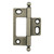Richelieu 5202142: 2" Classic Bifold Cabinet Hinge w/Ball Finial - Pewter