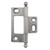 Richelieu 5202195: 2" Classic Bifold Cabinet Hinge w/Ball Finial - Brushed Nickel