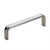 Richelieu 75100171: 4" cc Contemporary Cabinet Pull - Polished Stainless Steel