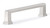 Richelieu BP795160195: 160mm cc Mirabel Cabinet Pull - Brushed Nickel