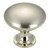 Richelieu BP9041195: 30mm Copperfield Cabinet Knob - Brushed Nickel Richelieu BP9041195: 30mm Copperfield Cabinet Knob - Brushed Nickel