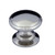 Richelieu BP80980180: 32mm Mont-Royal Cabinet Knob - Polished Nickel Richelieu BP80980180: 32mm Mont-Royal Cabinet Knob - Polished Nickel