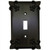 Anne At Home 5008A: Fleur De Lis  Single Toggle Wall Plate