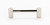 Alno A715-4-PN: 4" cc Contemporary I Cabinet Pull - Polished Nickel