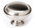Alno A1146-SN: 1-1/2" Traditional Round Cabinet Knob - Satin Nickel