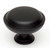 Alno A1146-MB: 1-1/2" Traditional Round Cabinet Knob - Matte Black Alno A1146-MB: 1-1/2" Traditional Round Cabinet Knob - Matte Black