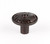Alno A235-38-CHBRZ: 1-1/2" Hickory Cabinet Knob - Chocolate Bronze