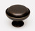Alno A1146-BARC: 1-1/2" Traditional Round Cabinet Knob - Barcelona