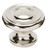 Alno A1050-PN: 1-1/2" Traditional Round Cabinet Knob - Polished Nickel