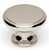 Alno A1164-PN: 1-1/4" Traditional Round Cabinet Knob - Polished Nickel