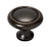 Alno A1150-BARC: 1" Traditional Round Cabinet Knob - Barcelona