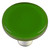 Aquila HK1020-KRB: 1-1/2" Solid Round Cabinet Knob w/Black Post - Light Green
