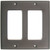 Rusticware 787ORB: Double Rocker Switchplate - Oil Rubbed Bronze