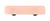 Aquila HK1000-PA: 3" cc Solid Rectangle Cabinet Pull w/Aluminum Post - Petal Pink Aquila HK1000-PA: 3" cc Solid Rectangle Cabinet Pull w/Aluminum Post - Petal Pink