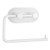 Smedbo BX1097: Beslagsboden Oval Base Toilet Roll Holder - White
