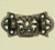 Handcrafted Hardware HBA7006: 2" Bail Pull w/Fancy Backplate - Unlacquered Antique Brass Handcrafted Hardware HBA7006: 2" Bail Pull w/Fancy Backplate - Unlacquered Antique Brass