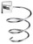 Smedbo RK323: House Spiral Hair Dryer Holder - Polished Chrome