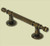 Handcrafted Hardware HPU7014: 3-3/4" Small Straight Pull - Unlacquered Antique Brass Handcrafted Hardware HPU7014: 3-3/4" Small Straight Pull - Unlacquered Antique Brass
