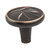 Berenson 4017-10VB: 1-3/8" Art Nouveau Cabinet Knob - Verona Bronze