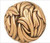 Edgar Berebi 8208/1: 1-3/16 Louis XV Cabinet Knob - Museum Gold Plate Edgar Berebi 8208/1: 1-3/16 Louis XV Cabinet Knob - Museum Gold Plate
