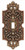 Edgar Berebi 7450/9: Single Toggle Switch Plate - Swarovski Crystal/Museum Gold Plate Edgar Berebi 7450/9: Single Toggle Switch Plate - Swarovski Crystal/Museum Gold Plate
