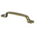 Berenson 9721-1BAB: 96mm cc Euro Moderno Cabinet Pull - Brushed Antique Brass