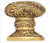 Edgar Berebi 8414fg: 1-3/16 Glendale Oval Cabinet Knob - Florentine Gold Plate
