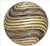 Edgar Berebi 8378bb: 1-3/8 Waldorf Cabinet Knob - Burnished Brass