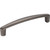 Elements Z115-128BNBDL: 128 mm cc Lindos Bar Cabinet Pull - Brushed Pewter
