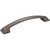 Jeffrey Alexander 435-160BNBDL: 160mm cc Annadale Arch Bar Cabinet Pull - Brushed Pewter