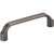 Elements 239-96BNBDL: 96 mm cc Brenton Flat Bar Cabinet Pull - Brushed Pewter