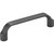 Elements 239-96DACM: 96 mm cc Brenton Flat Bar Cabinet Pull - Gun Metal