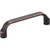 Elements 239-96DBAC: 96 mm cc Brenton Flat Bar Cabinet Pull - Brushed Oil Rubbed Bronze