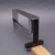Sugatsune BY-300: 300mm Reinforced Support bracket - Mirror Stainless Steel