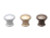 Sugatsune KK-T28SSG: 28mm Classic Round Cabinet Knob - Satin Gold