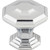 Top Knobs TK348PC: 1-1/2" Chalet Octagon Cabinet Knob - Polished Chrome