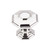 Top Knobs TK348PN: 1-1/2" Chalet Octagon Cabinet Knob - Polished Nickel