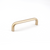 Sugatsune KK-H110SSG: 100mm cc Oval Bar Cabinet Pull - Satin Gold