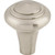 Top Knobs M2038: 1" Aspen II Round Peak Cabinet Knob - Brushed Satin Nickel