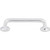 Top Knobs M1988: 4" cc Aspen II Round Bar Cabinet Pull - Polished Chrome