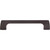 Top Knobs TK544SAB: 5-1/16" cc Holland Rectangular Bar Cabinet Pull - Sable