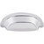 Top Knobs M2003: 3" cc Aspen II Cup Cabinet Pull - Polished Chrome